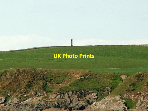 Photo 6"x4" Mull Hill Tower Port Logan c2008