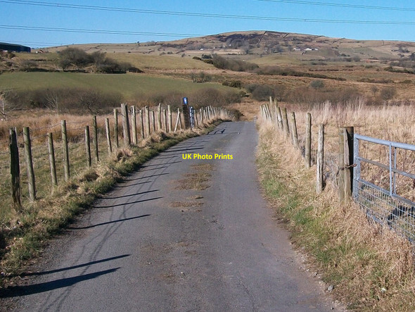 Photo 6"x4" The Bryncir end of the Llecheiddior-uchaf farm road Bryncir c2008