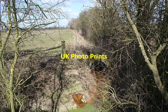 Photo 6"x4" Bridge over a field drain Hill Croome c2010