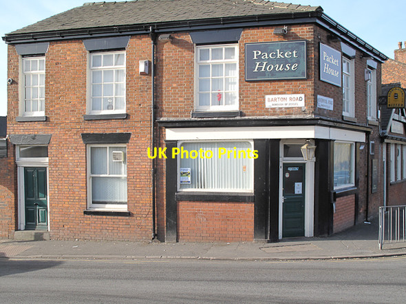 Photo 6"x4" Packet House Eccles\/SJ7798 c2010