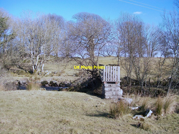 Photo 6"x4" Approaching the western end of the Ystum-cegid-ganol footbridge Rhoslan c2010