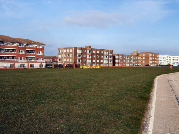 Photo 6"x4" Beach Green - Lancing Lancing c2010