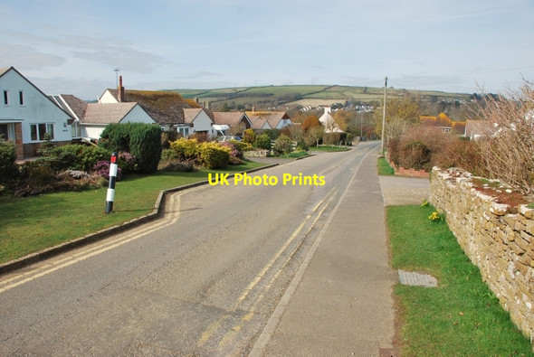 Photo 6"x4" Burton Bradstock: Beach Road Burton Bradstock c2010