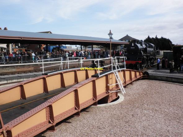 Photo 6"x4" The turntable, West Somerset Railway, Minehead Minehead c2010
