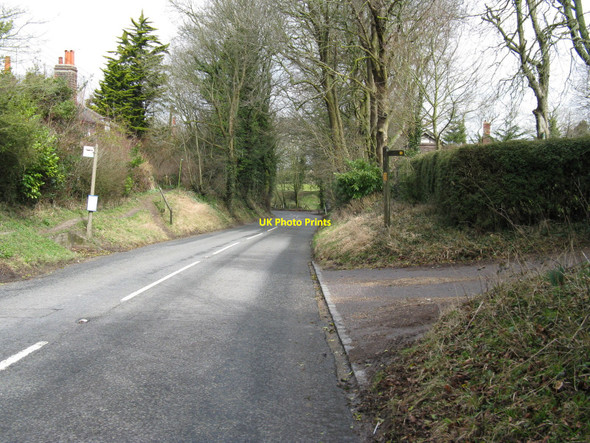 Photo 6"x4" The B 2116 north out of Westmeston Westmeston c2010