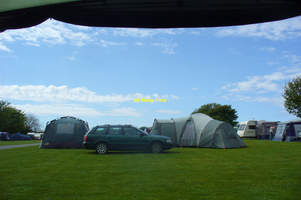 Photo 6"x4" Camping & Caravan Club Site Cross Inn\/SN3857 c2009