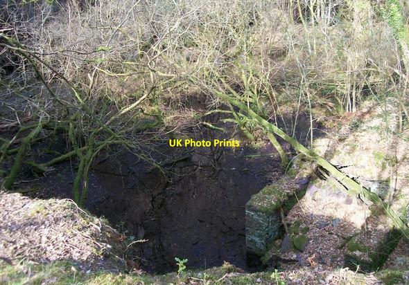 Photo 6"x4" Muddy pool at the bottom of Faenol Quarry Fachwen\/SH5761 c2010