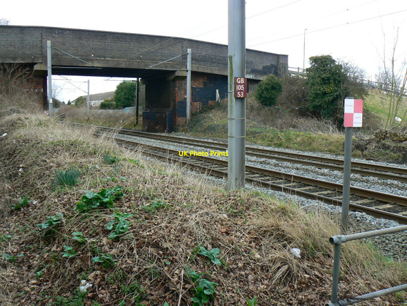 Photo 6"x4" Bridge over railway near Marston Green Elmdon\/SP1783 c2010