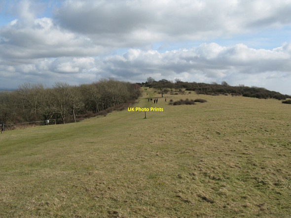 Photo 6"x4" Bridleway to Offham from near the top of Blackcap Plumpton\/TQ3613 c2010