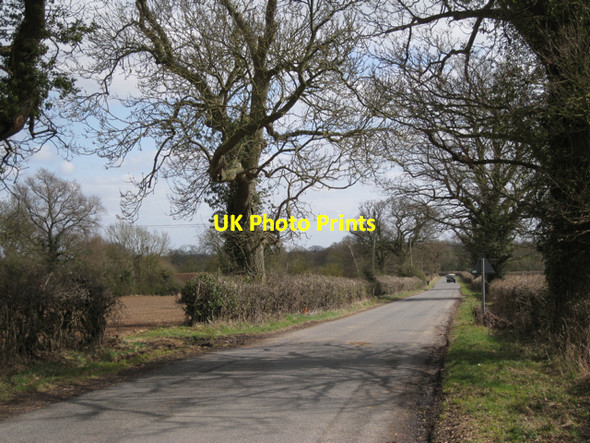 Photo 6"x4" Rouncil Lane near Beausale Beausale c2010