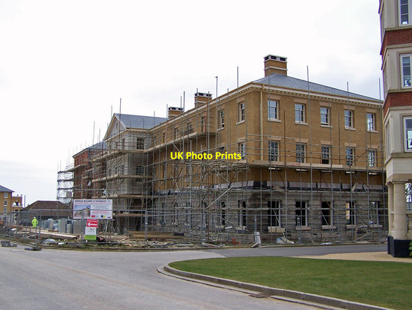 Photo 6"x4" Old building under construction Dorchester\/SY6890 c2010