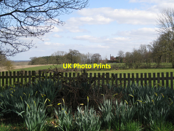 Photo 6"x4" Honiley Hall from Honiley churchyard Honiley c2010