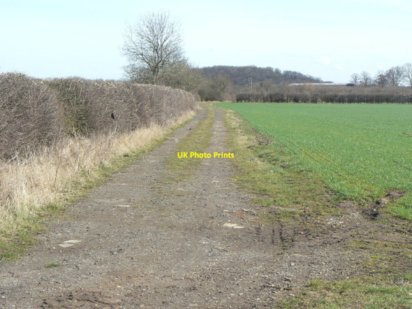Photo 6"x4" Farm track and footpath Bradmore\/SK5831 c2010