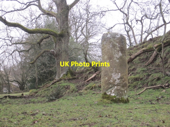 Photo 6"x4" Roman Milestone near Vindolanda Birkshaw\/NY7765 c2010