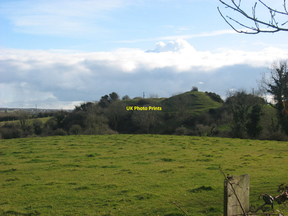 Photo 6"x4" Greenmount motte-and-bailey, Co. Louth Castlebellingham c2010