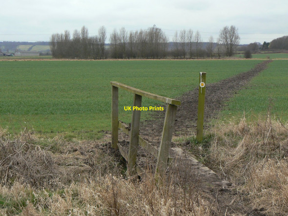 Photo 6"x4" Footbridge on Barton Moor Gotham\/SK5330 c2010