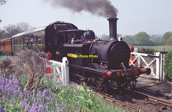Photo 6"x4" Approaching Tenterden Station Tenterden c2000