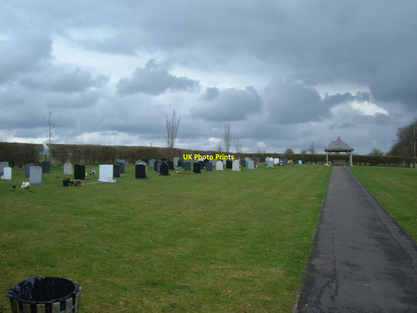 Photo 6"x4" Furze Lane Burial Ground, Winslow Tinkers End c2010