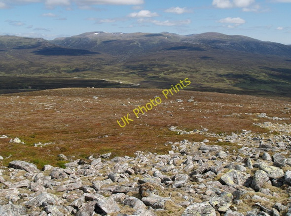 Photo 6"x4" N ridge, Carn an Fhidhleir Cnoc na Daimh c2009
