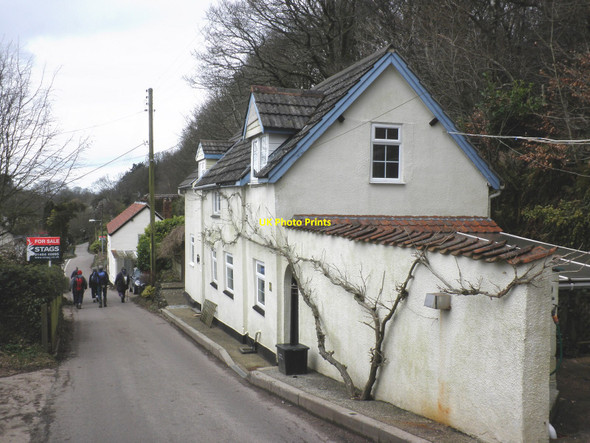 Photo 6"x4" Approach to Blackborough, from the south Saint Hill c2010