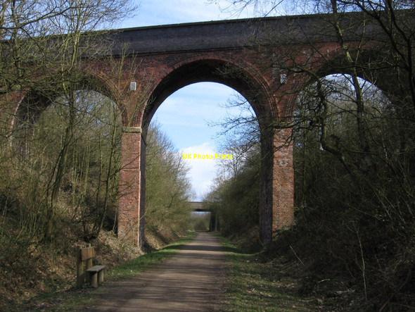 Photo 6"x4" Newton - Viaduct Newton\/SK4459 c2010