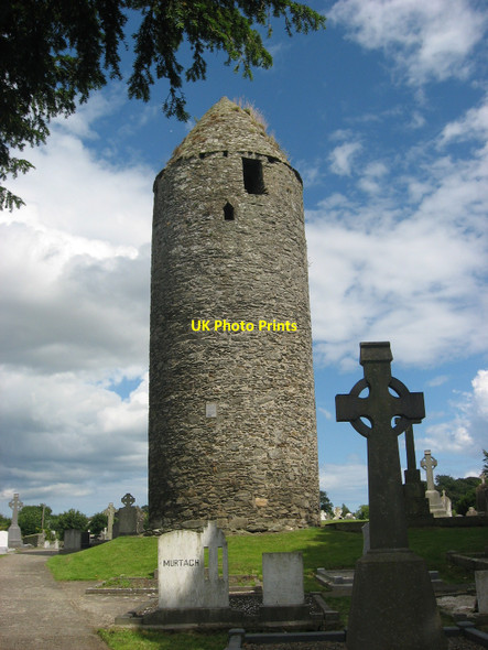 Photo 6"x4" Round Tower at Dromiskin, Co. Louth Dromiskin c2009