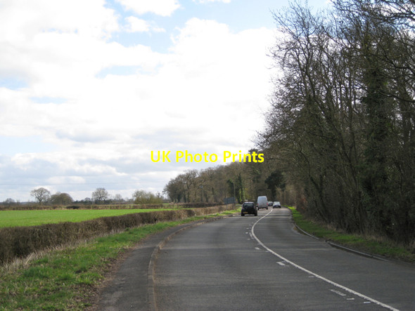 Photo 6"x4" A4141 past Wroxall Abbey Wroxhall c2010