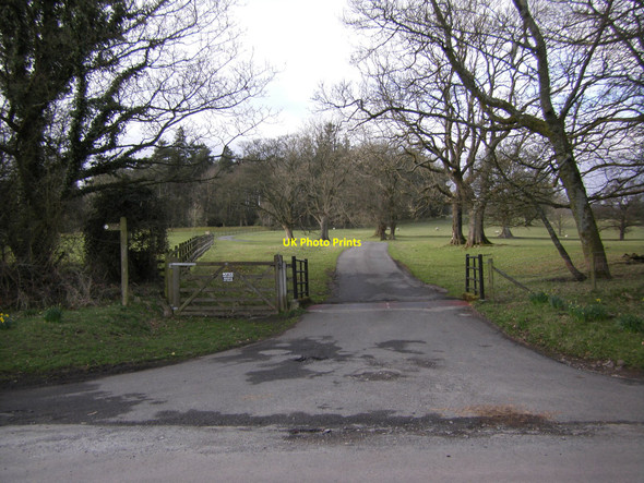 Photo 6"x4" Entrance to Leagram Hall Farm Chipping\/SD6243 c2010