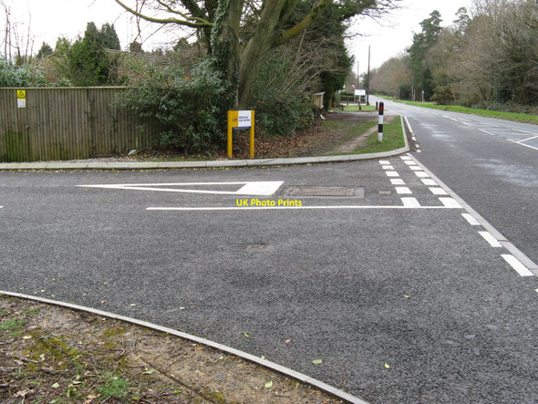 Photo 6"x4" Access road to the National Cats Centre at Chelwood Gate Chelwood Gate c2010