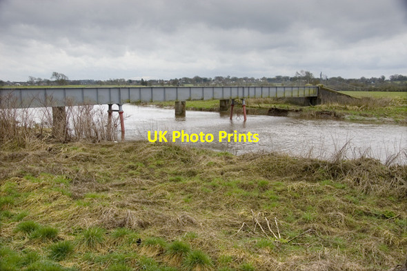 Photo 6"x4" Pipeline over The River Wyre Ratten Row\/SD4241 c2010