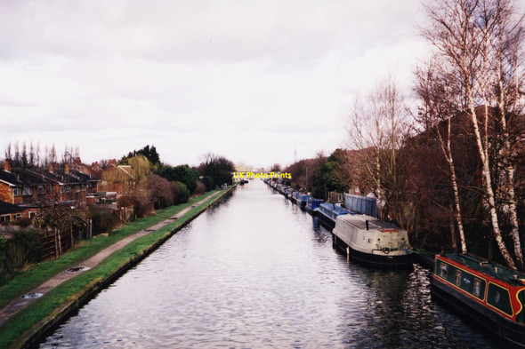 Photo 6"x4" Grand Union Canal, Cowley Mill Road, Uxbridge Uxbridge c2003