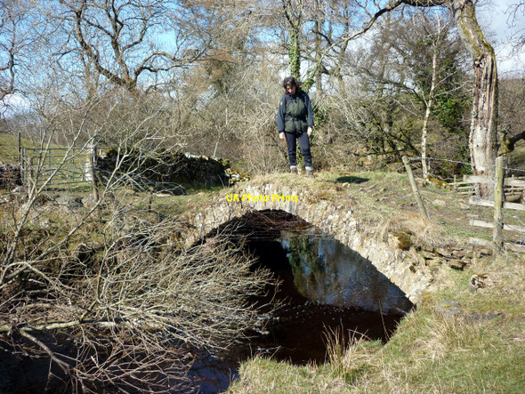Photo 6"x4" Footbridge, Argill Beck South Stainmore c2010