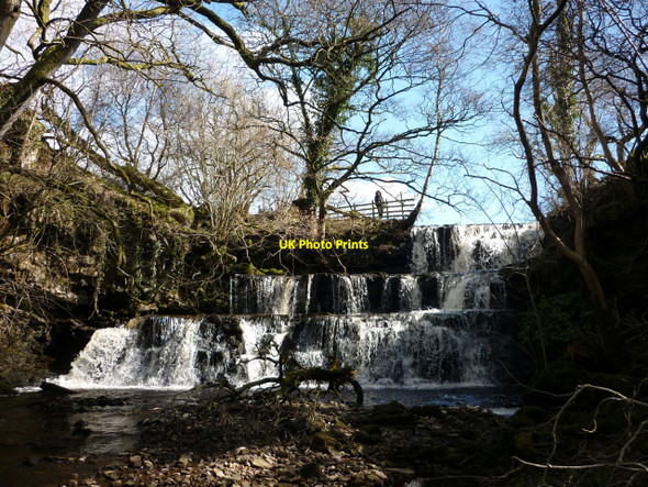 Photo 6"x4" Cascade on Argill Beck South Stainmore c2010