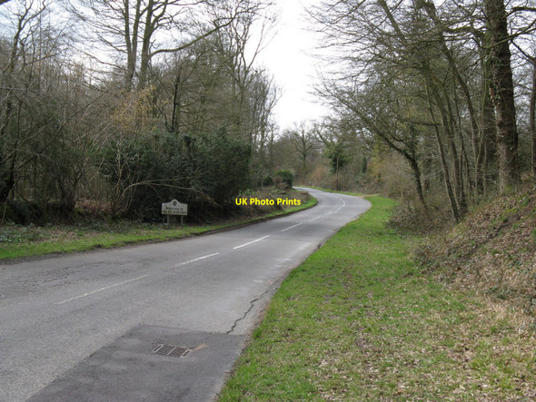 Photo 6"x4" Boundary between West and East Sussex Furner's Green c2010