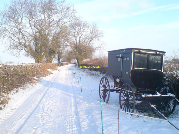 Photo 6"x4" Lane to Barrow Hill, between Chelwood & Marksbury Barrow Vale\/ST6460 c2010