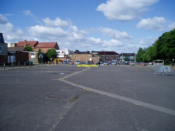 Photo 6"x4" Overflow car park Burgess Hill c2009