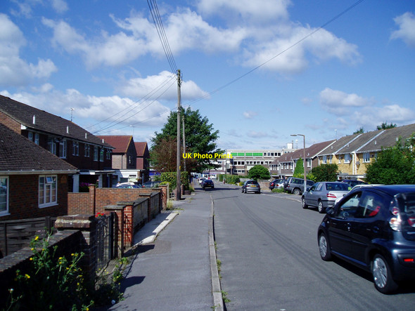 Photo 6"x4" Norman Road Burgess Hill c2009
