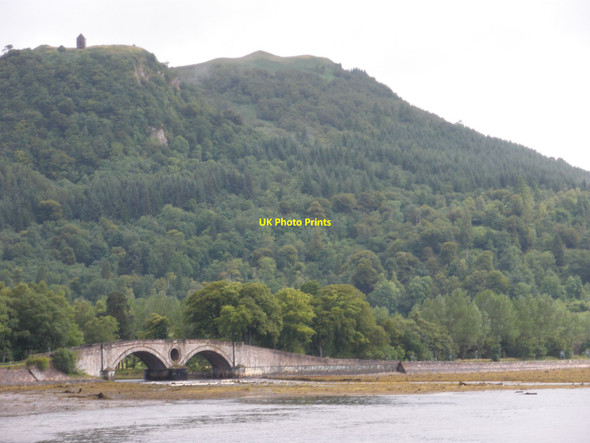Photo 6"x4" Dun Corr Bhile and Bridge over Aray at Inveraray Inveraray c2009