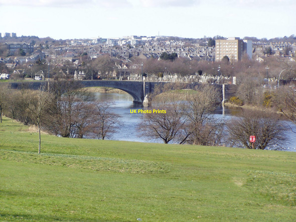 Photo 6"x4" King George VI Bridge from the South-East Aberdeen\/NJ9206 c2010