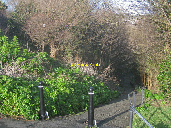 Photo 6"x4" Footpath to Croft Road Hastings\/TQ8110 c2010