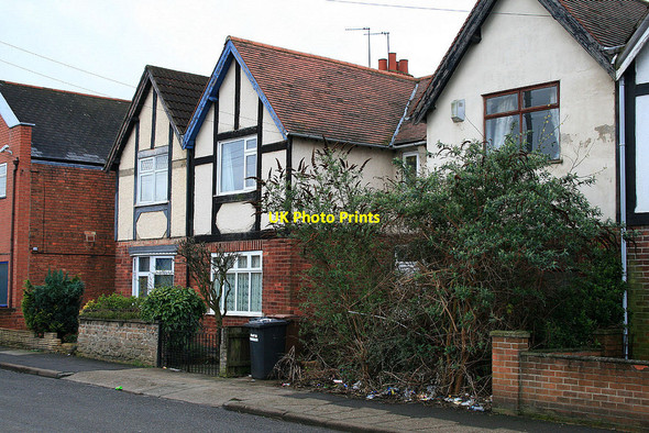 Photo 6"x4" Houses on Bennett Street Long Eaton c2010