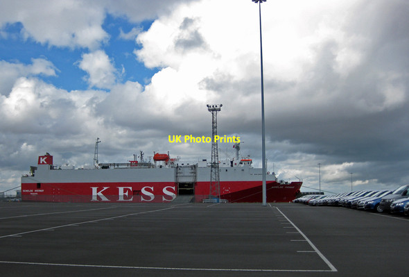 Photo 6"x4" Quay, Alexandra Dock, Grimsby Grimsby c2010