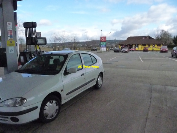 Photo 6"x4" Kilmington : Texaco Petrol Station Axminster c2010
