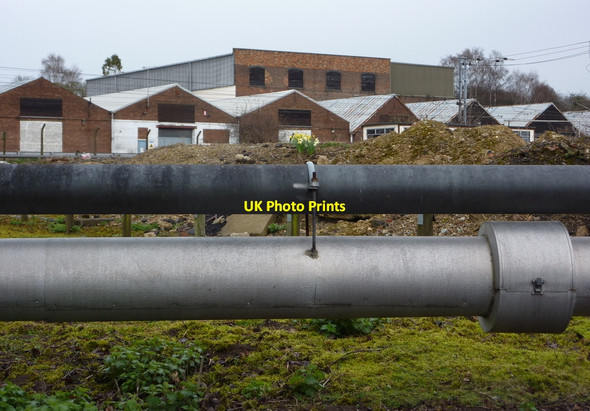 Photo 6"x4" Industrial view from the Gipping footpath Stowmarket c2010