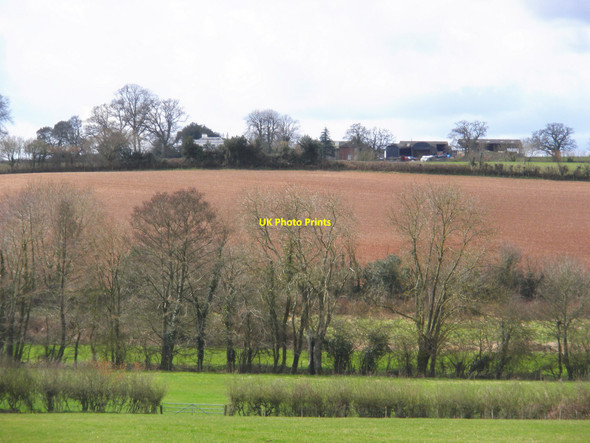 Photo 6"x4" View towards Rydon Barton Higher Tale c2010