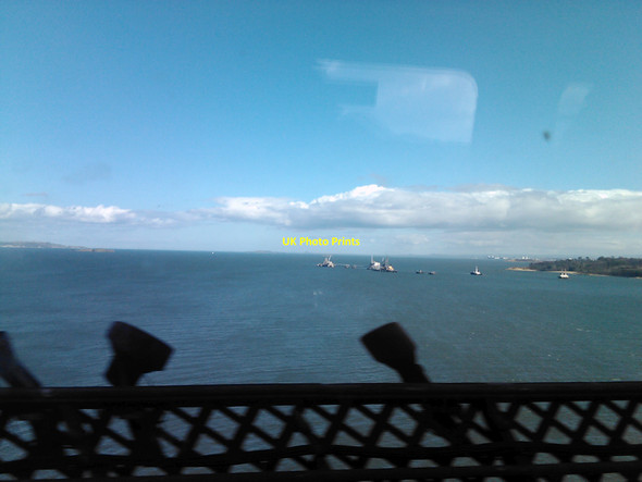 Photo 6"x4" View of the Firth of Forth from the Forth Bridge Queensferry\/NT1278 c2010