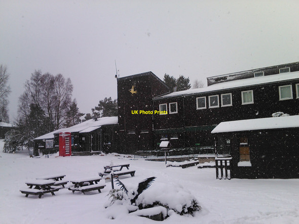 Photo 6"x4" Lagganlia Centre for Outdoor Education in the snow Lagganlia c2010