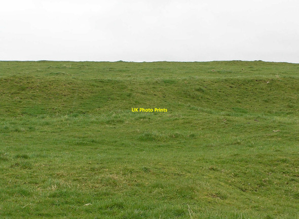 Photo 6"x4" Roman Earthworks Brockham End c2010