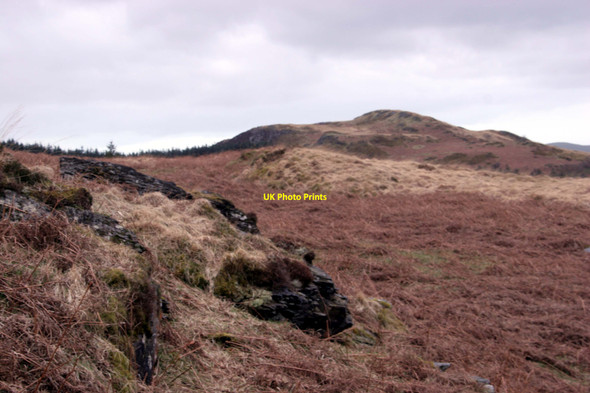 Photo 6"x4" Craig Caerhedyn from the east Glandyfi c2010