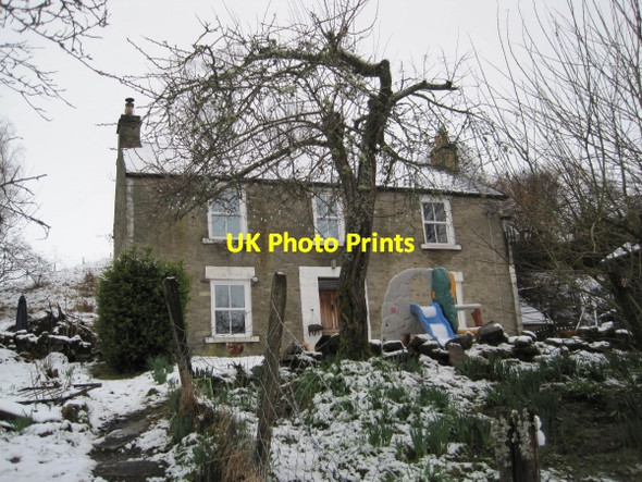 Photo 6"x4" Unnamed house above the River East Allen Allendale Town c2010